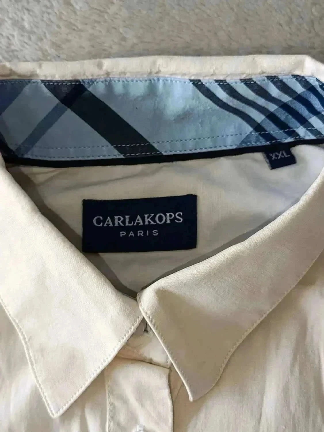 Camisa Carla Kops Paris off-white XXL – photo 8